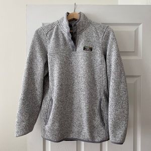 L.L. bean sweater fleece pullover